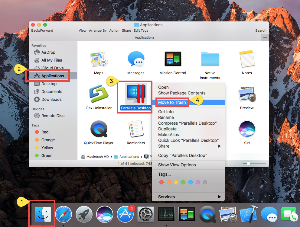 Parallels For Mac Uninstall